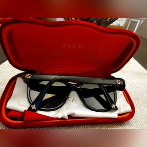 Gucci Interlocking GG Acetate Cat-Eye Sunglases